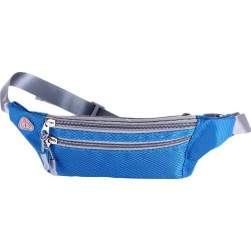 New Leisure Multi-function Pockets Men Guard Against Theft Purse Women Invisible Waterproof Belt Z877