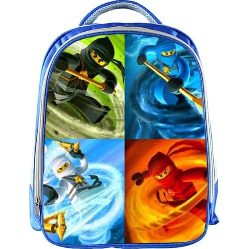 13 Inch Ninja School Bags for Kindergarten Children kids School Backpack for Girls Boys Childrens Backpacks Mochila
