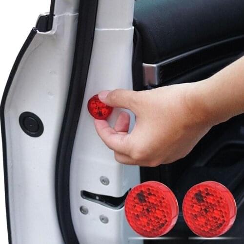 Car Door Opening Warning Lights Wireless Magnetic design Strobe Flashing Anti Rear-end Collision Safety Lamps Decoration Light