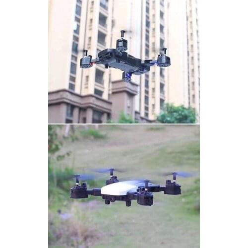 Folding drone HD wide-angle camera aerial photography wifi1080P four-axis aircraft fixed-height remote control aircraft