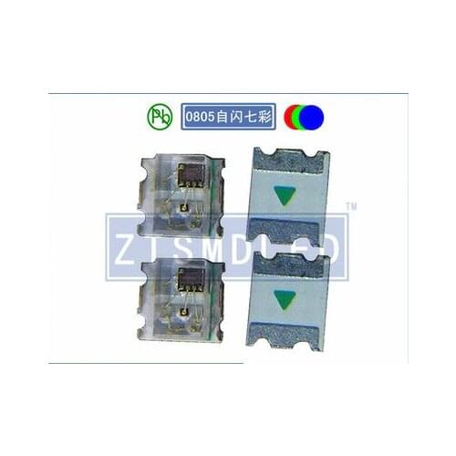 SMD LED 0807 RGB Slow Change Slow flashing 3000pcs Free Shipping REEL RED GREEN BLUE