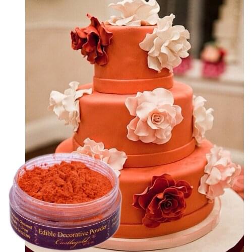 Cake Fondant Baking Edible food color Powder Art Food Grade Decoration fondant pigment 3 g per bottle 10 colors available