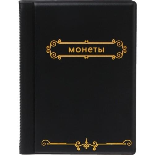 120 Coin Storage Holder Album Collection Book Money Penny Photograph Pockets L4MB