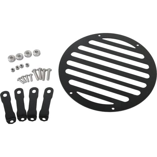 2.95 inch Universal Vintage Headlight Protector Retro Grill Light Guard For Harley Motorcycle Lamp Cover