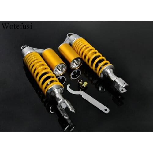 Wotefusi For 13 3/8" 340mm Pair Air Gas Shock Absorbers Nitrogen Suspension Quad ATV Moped [PA94]