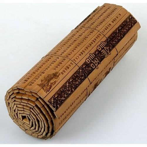 Bamboo Confucian Analects Book Roll free shipping