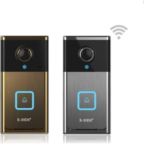 Build-in Battery Wireless WIFI Doorbell 720P Video Door Phone