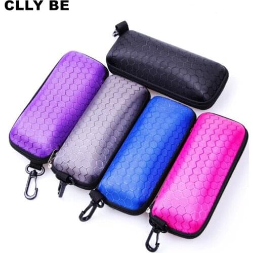 Eyewear Cases Cover Sunglasses Case For Women Glasses Box With Zipper Eyeglass Cases For Men Protable Rectangle Eye Glasses Case