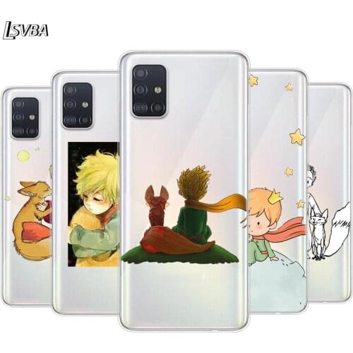 The Little Prince And Fox For Samsung Galaxy A01 A11 A12 A22 A21S A31 A41 A42 A51 A71 A32 A52 A72 A02S Silicone Phone Case