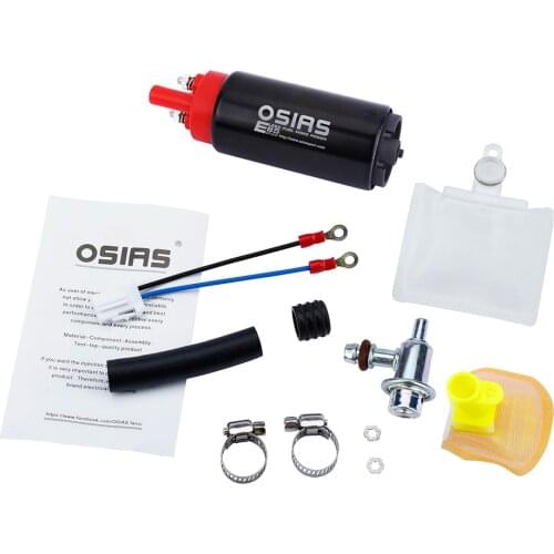 OSIAS New Intake EFI 12V 100LPH Fuel Pump for 2003-2006 Honda CBR600RR + Pressure Regulator 15410-35F00 Free Shipping From CN