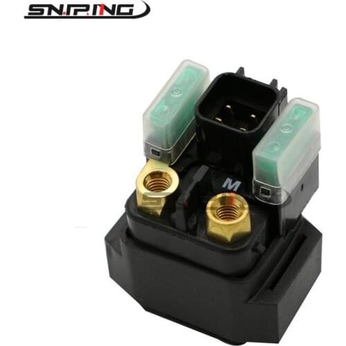 12V Starter Motor Relay Electric Motorcycle Starter Solenoid Relay for Suzuki AN250 AN400 AN650 VLR180 GSXR600 GSX600F SV650S