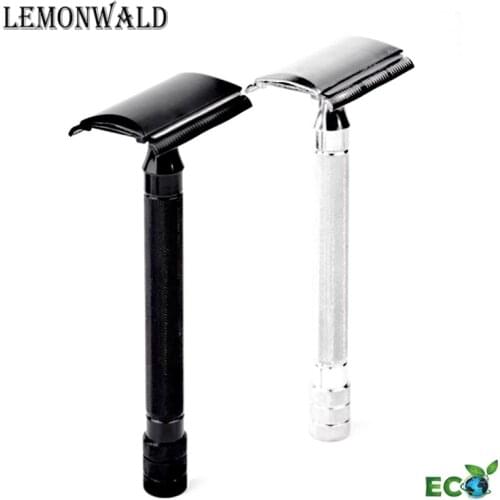 Handle Classic Safety Shaving Razor For Men Knife Safety Razors for Men Shaving With Small Brush Manual Shaver Razor Beard Tools