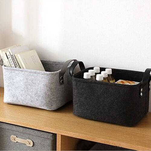 Felt Storage Bag For Kids Room Toys Clothes Boy Kids Organizer Bag Handmade Felt Storage Bag Friendly Pouch Stand Bag For Kids