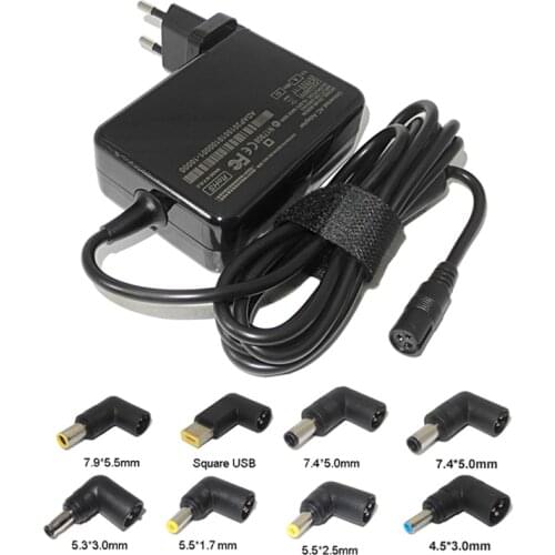 90W Universal Laptop Charger 15V-20V Automatic Voltage Ac Power Adapter for Dell Hp Asus Acer Lenovo Notebook Power Supply