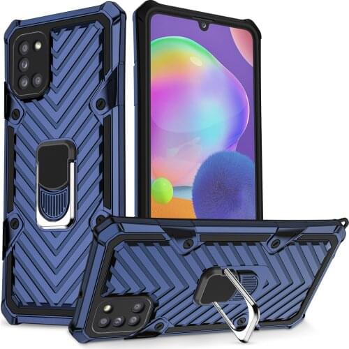 Drop Protection Magnetic Ring Holder Cover for Samsung Galaxy S20 FE 5G A21S A51 A71 A81 A91 A31 A41 Anti-falling Stand Cases