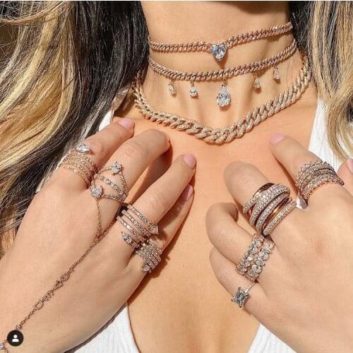 Gold filled wide curb cuban link chain choker women necklace with green cz heart charm engraved tag chain necklaces jewelry