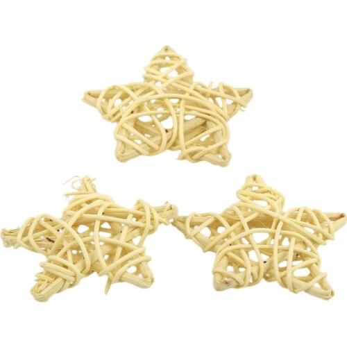 10PCS Colorful Rattan Star Sepak Takraw DIY Rattan Ball Home Garden/Birthday/Wedding Party Decoration Supplies