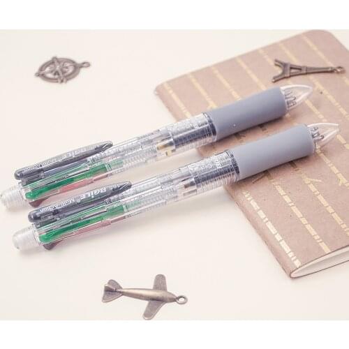 4+1 Multifunctional 0.7mm Ballpoint Pen BL-185 Four-color Ballpoint Pen with 0.5mm Mechanical Pencil Nurse Pen