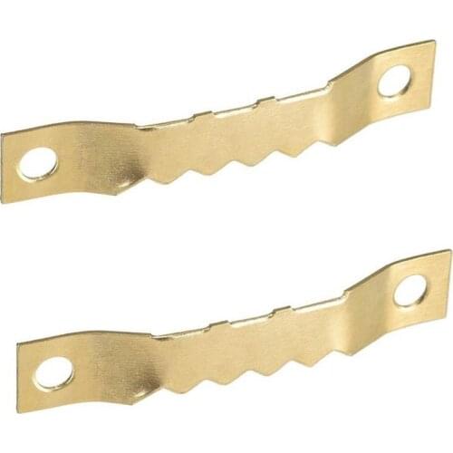 750Pcs/Lot Gold Double Sided Sawtooth Hangers Hanger For Picture Photo Frame Hanging