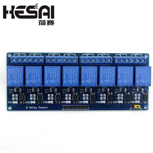 5V/12V 8-Channel Relay Module Board PIC AVR MCU DSP ARM Electronic 8 Channel Relay Module