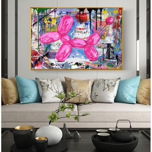 Abstract Street Art Canvas Posters and Prints Modern Graffiti Art Paintings Print on Canvas Pictures Home Wall Decor Cuadros