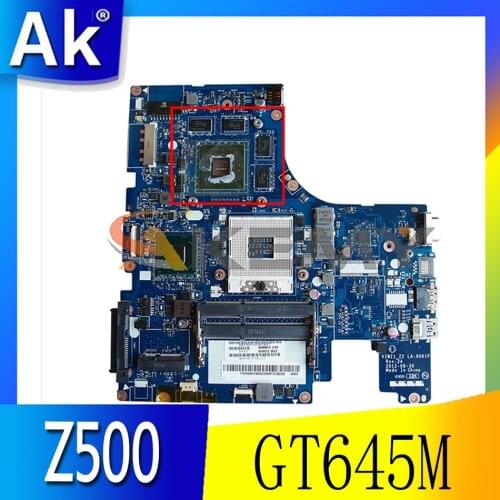 Akemy For Lenovo Z500 Laptop Motherboard VIWZ1 Z2 LA-9061P PGA989 HM77 GPU GT645M DDR3 100% Test