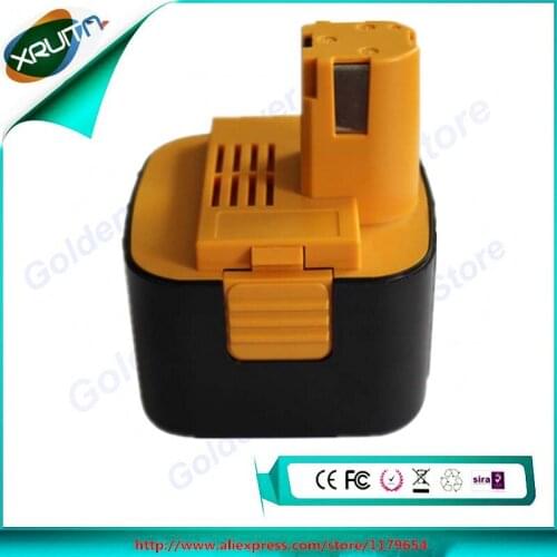 XRUITN 12V 3.0Ah/3000mAh Rechargeable Battery Pack Power Tool Battery Cordless Drill for Panasonic EY9001, EY9005B Ni-MH Battry