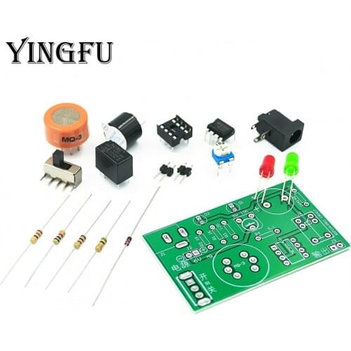 Alcohol tester DIY Kit mq-3 drink-driving tester MQ-3 alcohol sensor module