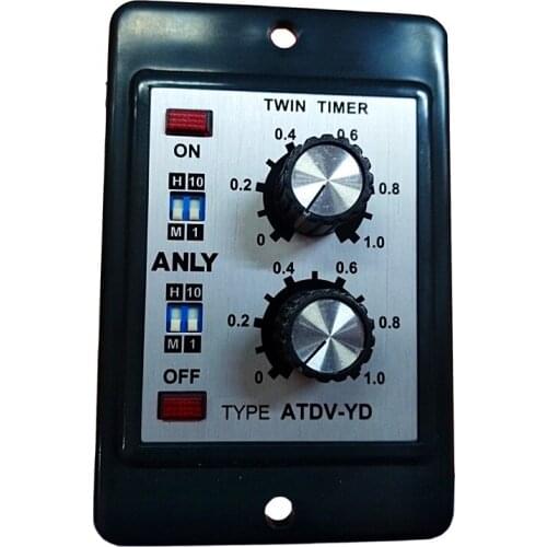 ANLY ATDV-YD multi-stage double-adjustable time-limiting relay double delay relay 220V