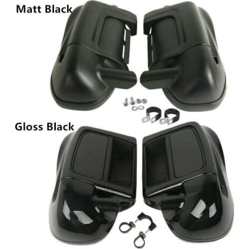 Motorcycle Lower Vented Leg Fairing Glove Box For Harley Road King Street Glide 2014-2019