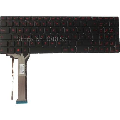 Brazil FOR ASUS GL552 GL552J GL552JX GL552V GL552VL GL552VW N552VW N552VX G771JM G771JW BR backlit black laptop keyboard