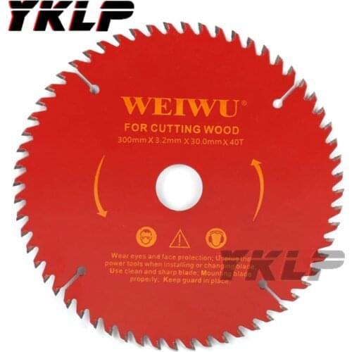 300mm 12Inch Carbide Tip Tooth Circular Saw Blade Wood Cutting Disc for Woodworking Cutter