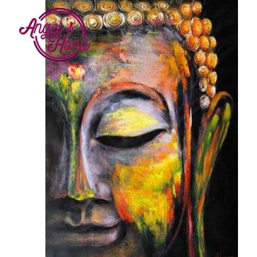 China,diamond embroidery buddha zen,portrait,5d diamond painting full diamond mosaic pictures of rhinestones cross-stitch kits
