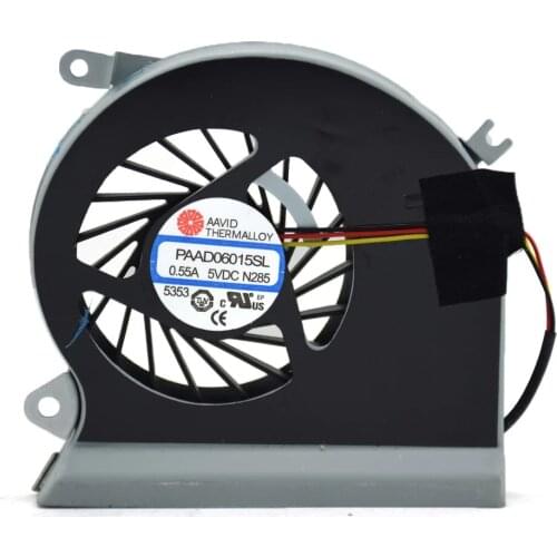 New PAAD0615SL 3pin 0.55A 5VDC N039 N285 Laptop CPU Cooler Fan Replace For For MSI GE70 series Notebook Cooling Fans radiator