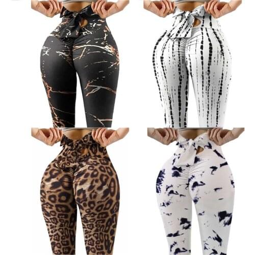 Women Leggings High Elastic Skinny Floral Camouflage Leopard Legging Slim Jegging Fitness Leggins Gym Sport Plus Size Pants