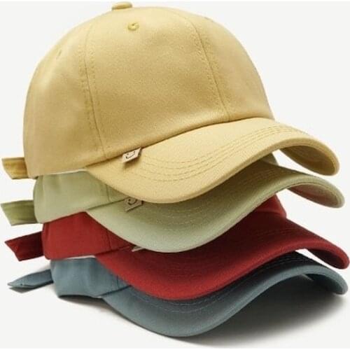 LINJW Solid Color Cotton Summer Baseball Cap Men Women Hip Hop Snapback Caps Spring Streetwear Baseball Hat Outdoor Dad Hats