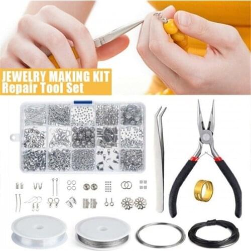 Tool Set-15 Mesh Earrings Earrings Handmade Accessories Material Package Set Can Be Customized Diy Earrings Jewelry Accessories