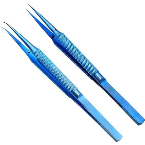 Titanium Alloy Fingerprint Fly Line Tweezers Wire Copper Soldering Repair on Cell Phone Motherboard High-precision