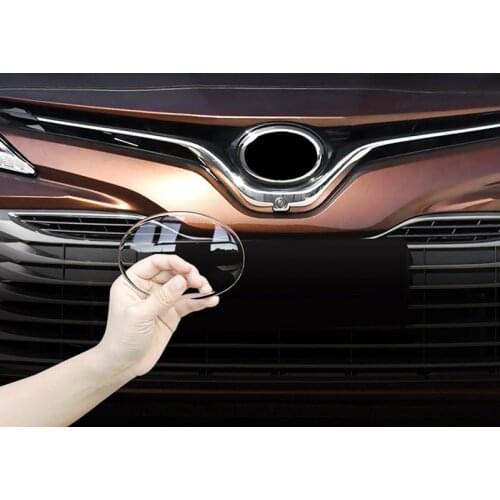 Anti-theft Front Grill Emblem Badge Decal Protective Cover Cap for Toyota RAV4 Corolla Highlander Camry Yaris Vios Levin Avalon