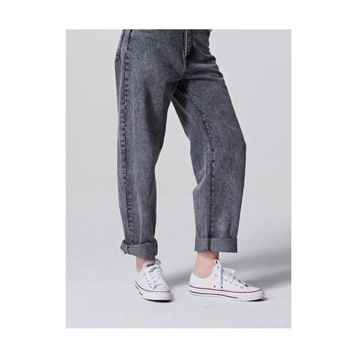 RUANDAI Womens High Jeans