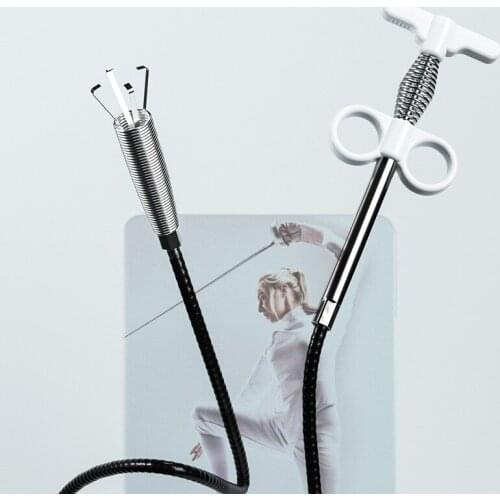 Garbage Clip Bathroom Kitchen Wire Spring Sewer Dredging Tool Bendable Sink Tub Toilet Hair Filter Pipe Clean Hook Dredging Tool