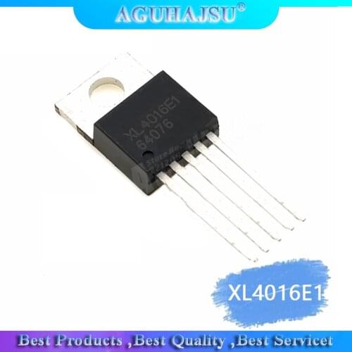 1PCS XL4016E1 TO220-5 XL4016 TO220 4016E1 40V 8A Step-Down Chip IC sisjqrr DC-DC