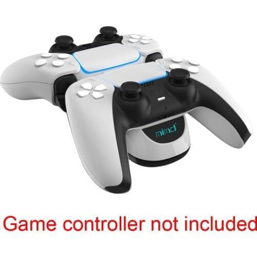 10 pcs Fast Charger Dual USB for PS5 wireless Controller Type C Cradle Charging Station with Indicator Light for PlayStation5