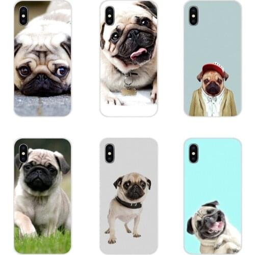 Accessories Phone Cases Covers For Samsung Galaxy S3 S4 S5 Mini S6 S7 Edge S8 S9 S10 Lite Plus Note 4 5 8 9 Summer pug wolf Cat