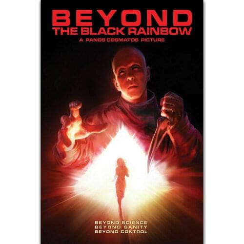 Beyond the Black Rainbow Horror Movie Panos Cosmatos Film Silk Cloth Poster Art Bedroom Decoration