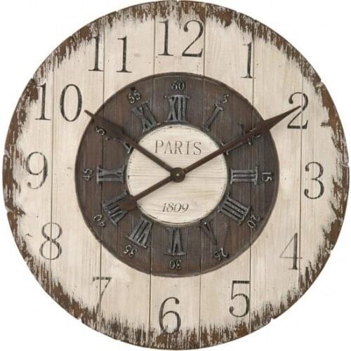 Mark Lab Wooden Decorative Round Wall clock 50 X50 Wall clock