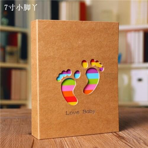 Kids Picture Card Album Picture Storage Frame for Baby Photo Scrapbooking Photo Card Case Albums scrapbook 6 inch*100 pockets