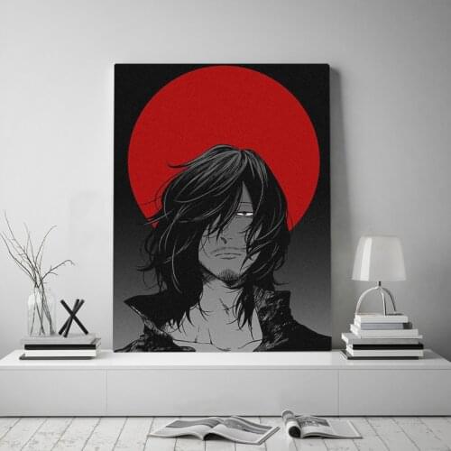 Eraser Head Shota Aizawa My Hero Academia Canvas poster Painting wall Art decor Living room Bedroom Study Home Decoration Prints