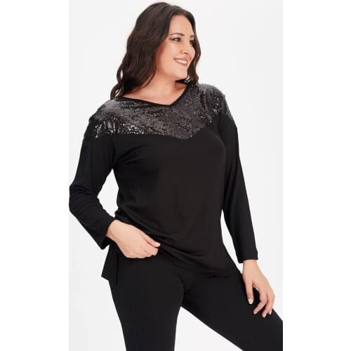 Moda Cazibe Blouses With Sleeves