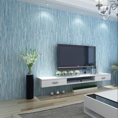 Beibehang Wallpaper stereo simple pigment ya embossed breathable environmental protection wallpaper bedroom living room study